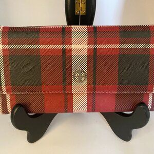 Giani Bernini Large Wallet - Red & Black pattern